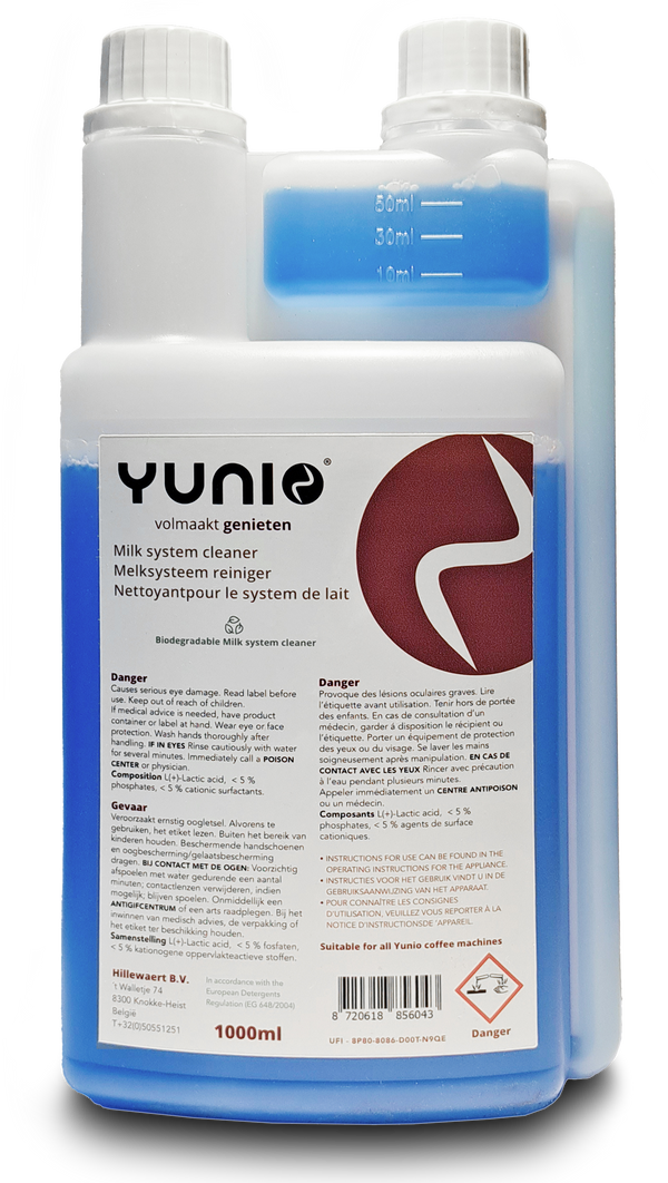 Yunio Milksystem cleaner 1000ml