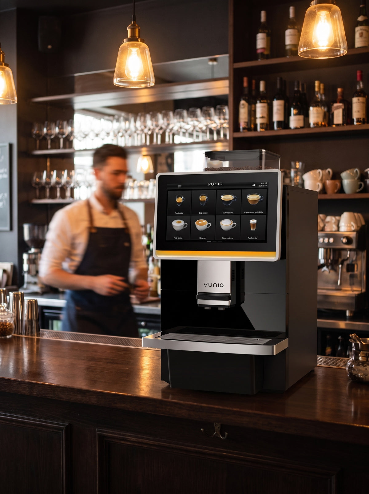 Koffiemachines gebouwd voor het ritme van horeca.